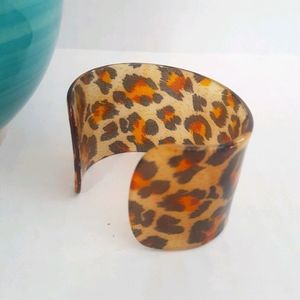 Vintage MARC JACOBS Leopard Cuff Bracelet
